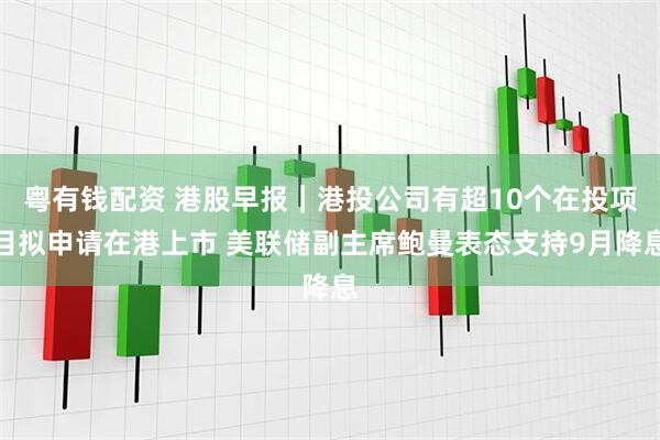 粤有钱配资 港股早报｜港投公司有超10个在投项目拟申请在港上市 美联储副主席鲍曼表态支持9月降息